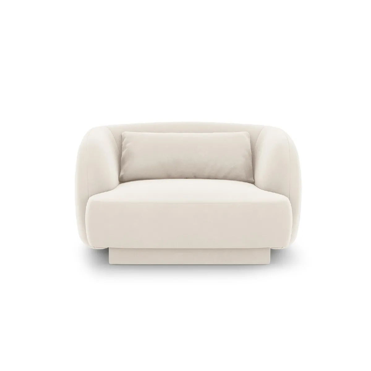 Cosmopolitan design Fauteuil Tulum - Beige Cosmopolitan design Fauteuil Tulum - Beige