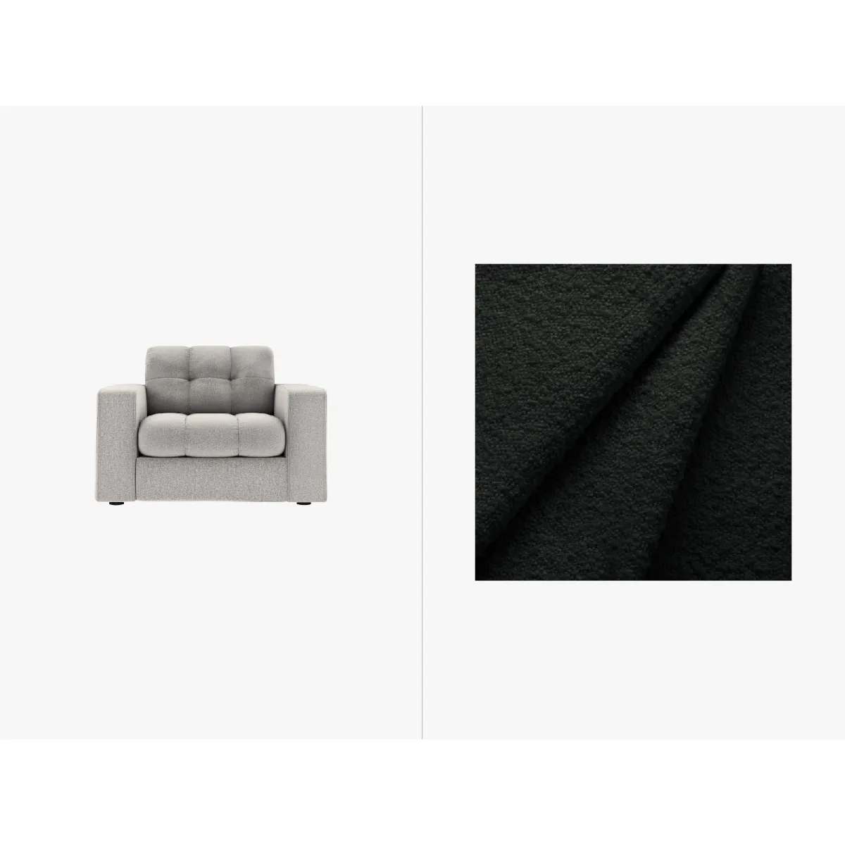 Cxl by christian lacroix Fauteuil Yohan - Noir