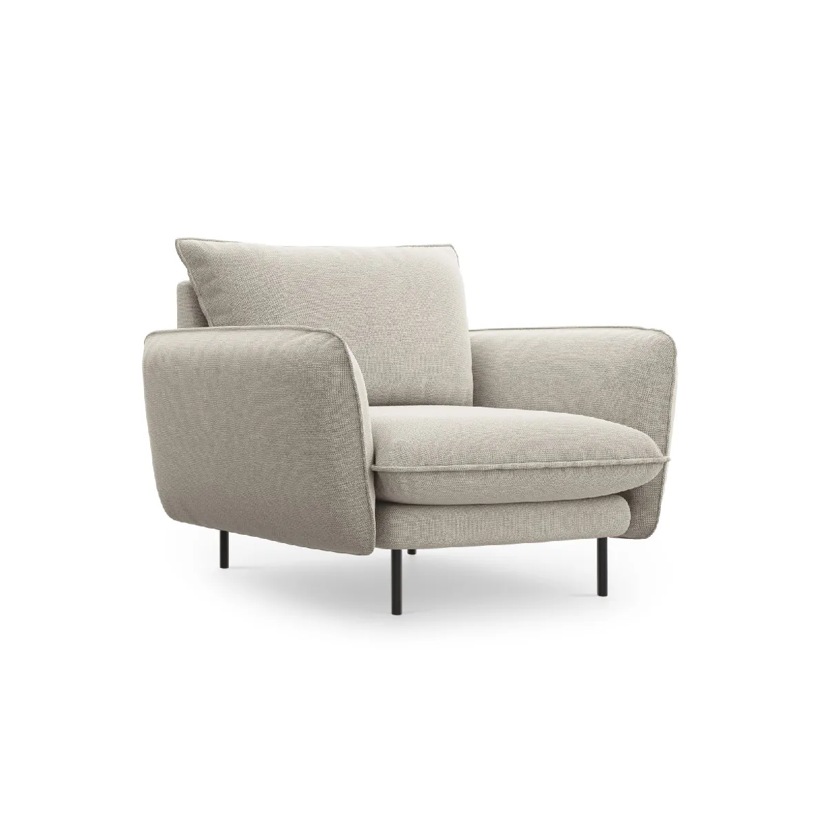 Cosmopolitan design Fauteuil Vienna - Beige Cosmopolitan design Fauteuil Vienna - Beige