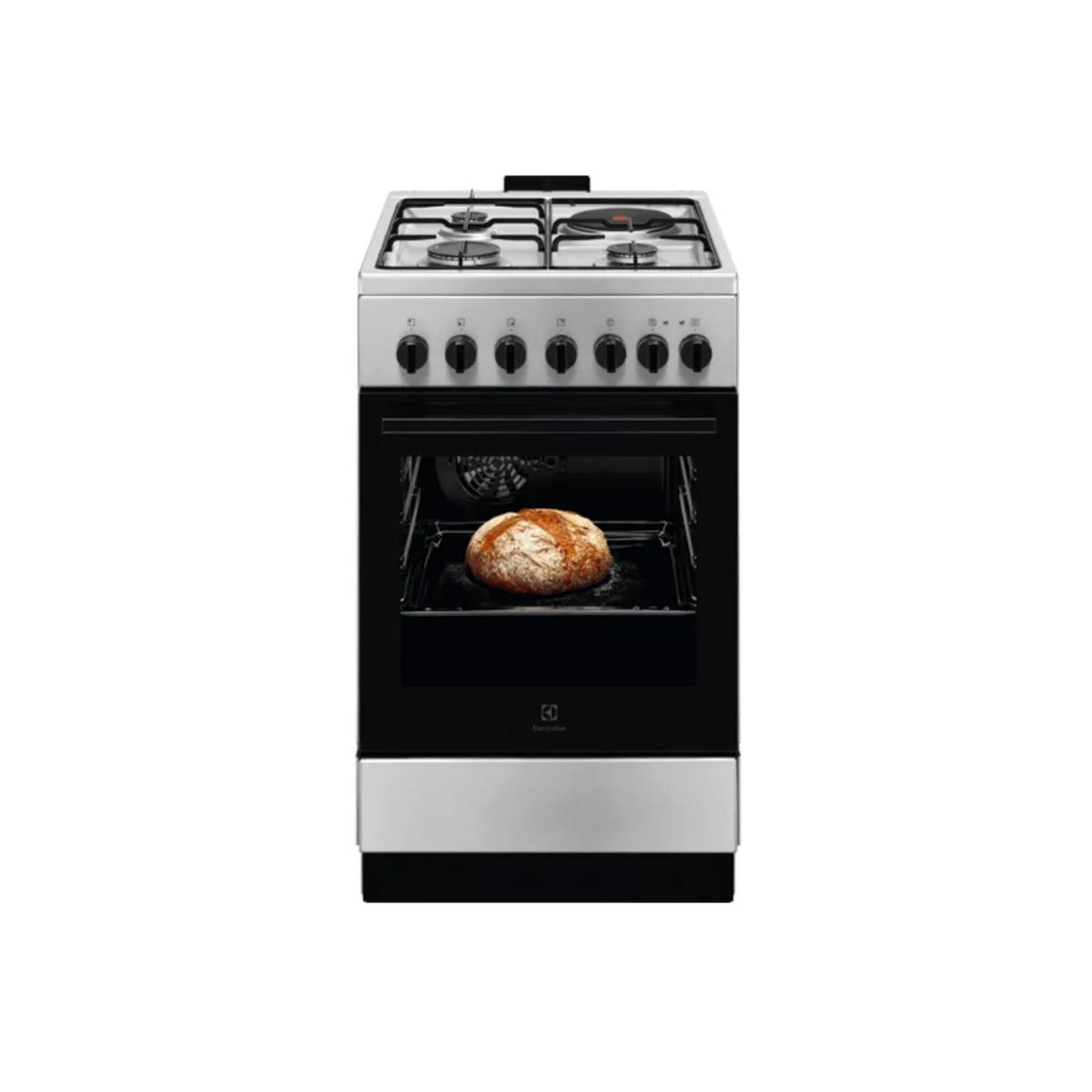 ELECTROLUX Cuisinière mixte 50 cm 3+1 multifonction LKM520011X - vue 5