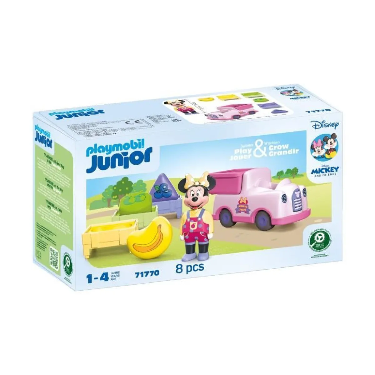 Playmobil Junior Minnie voiturette à fruits