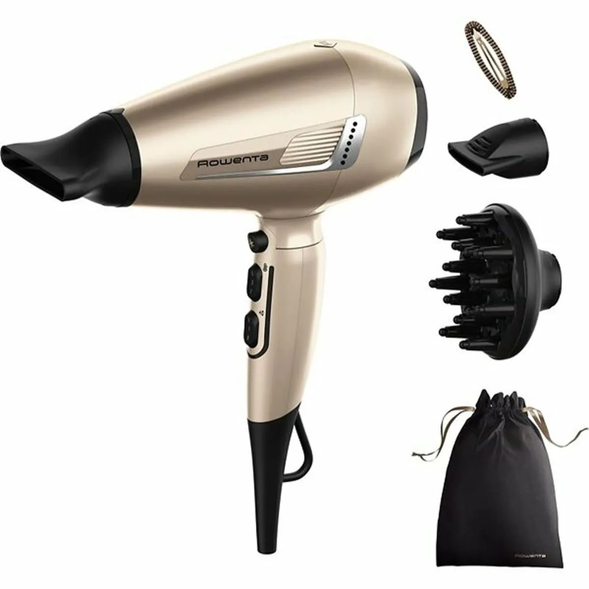 Sèche cheveux Rowenta Pro Expert CV8861F0 Dune métal - vue 2