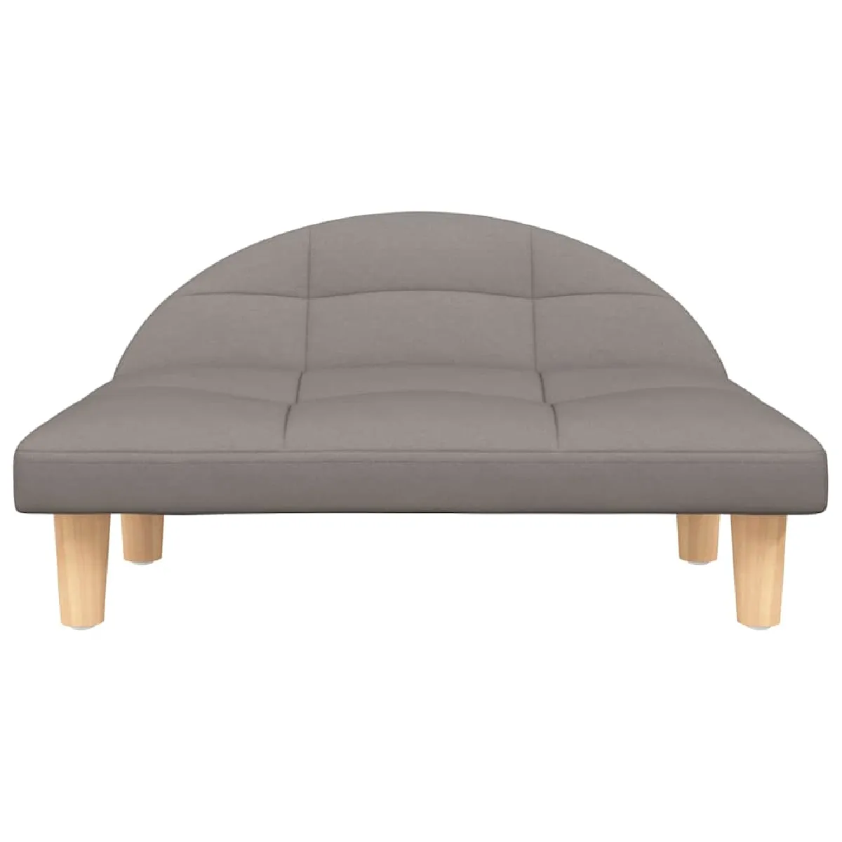 Comparer les prix de Lit pour chien panier canapé confortable taupe 70 x 52 x 30 cm tissu Taupe 02_0043209