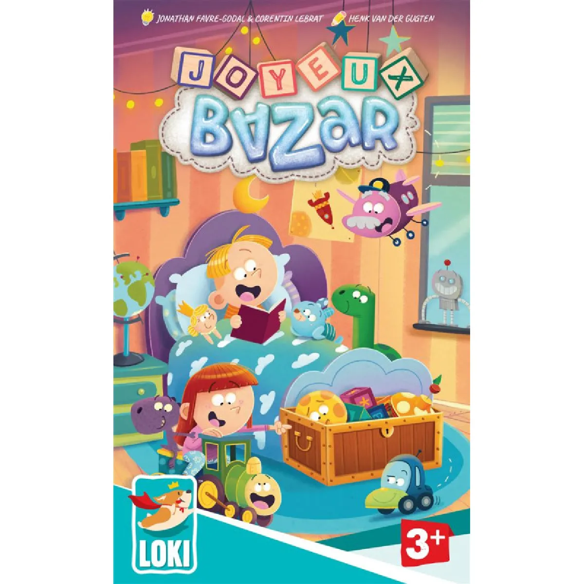 Iello Multicolore Jeu D'ambiance Joyeux Bazar - Neuf - Image 3