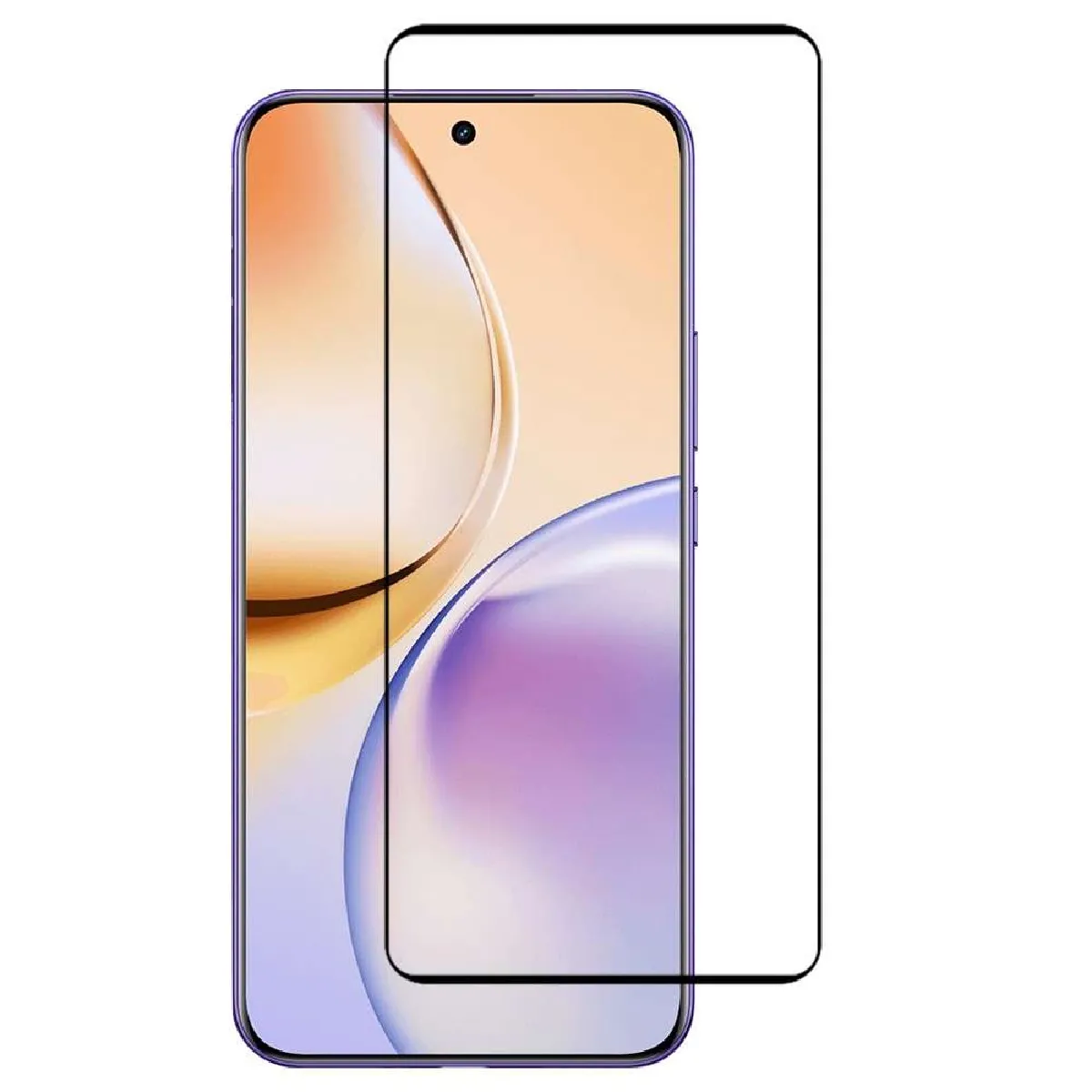 Htdmobiles Noir Verre Trempé Pour Realme 14 Pro+ Plus 5G - Lot De 2