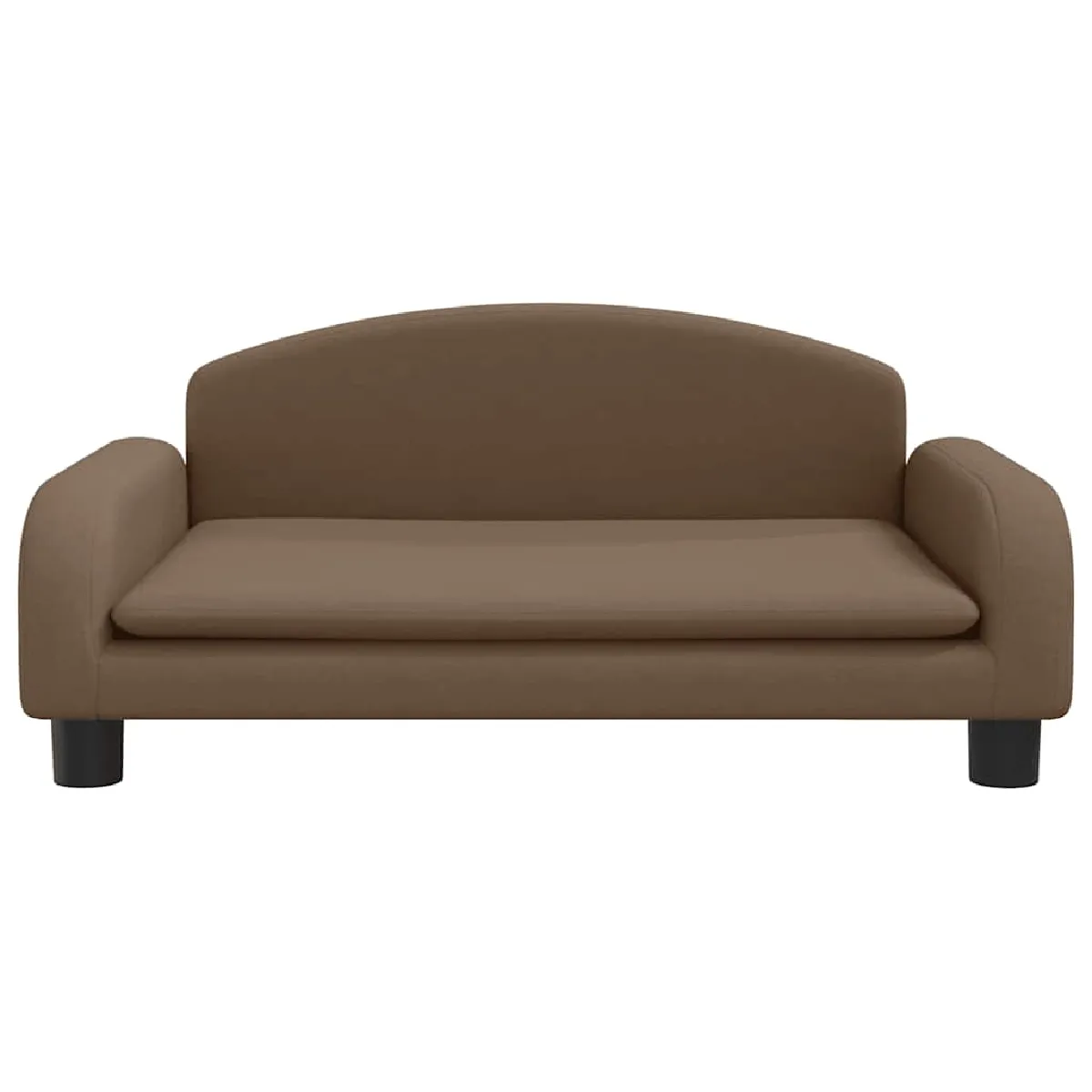 Comparer les prix de Lit pour chien panier canapé confortable 70 x 45 x 30 cm tissu marron 02_0042846