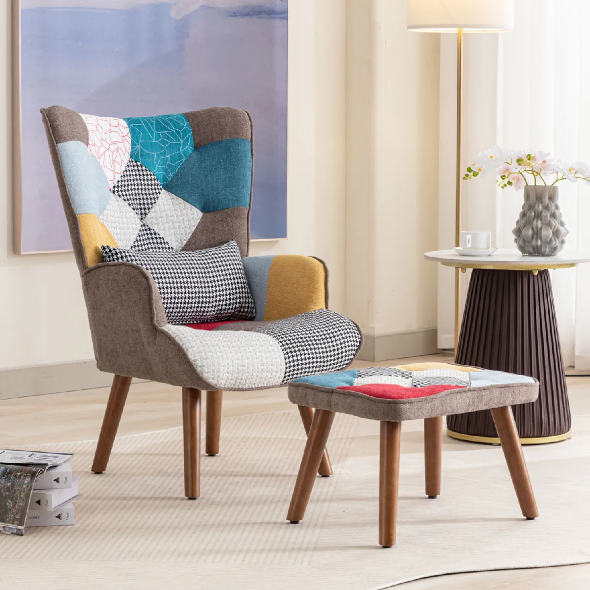 Okwish Fauteuil de loisirs - Multicolore Okwish Fauteuil de loisirs - Multicolore