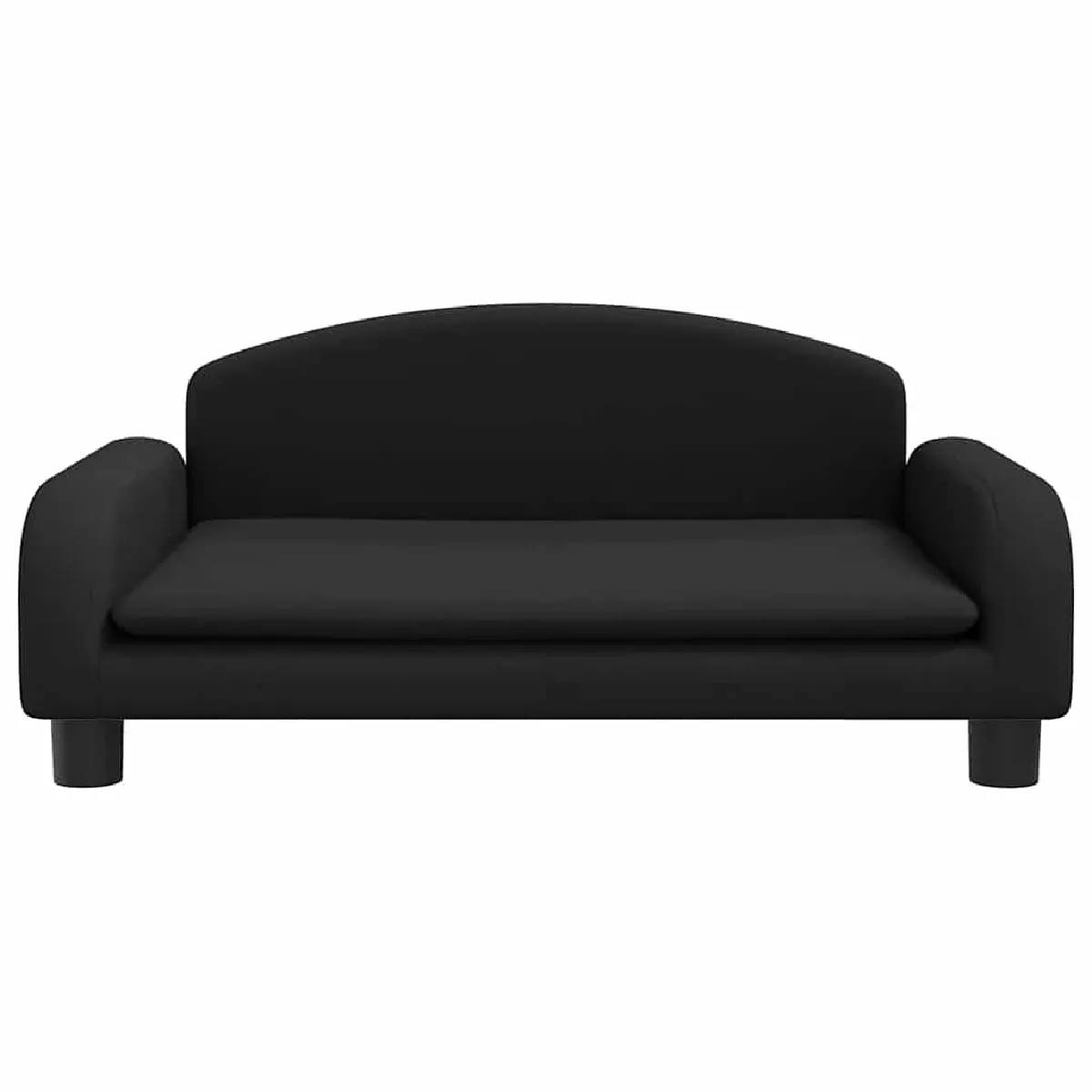 Meilleurs prix pour Lit pour chien panier canapé confortable 70 x 45 x 30 cm tissu noir 02_0042849