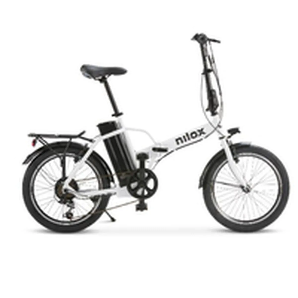 NILOX V&eacute;lo &Eacute;lectrique  eBike J1 Pro Blanc 250 W 9600 mAh 20