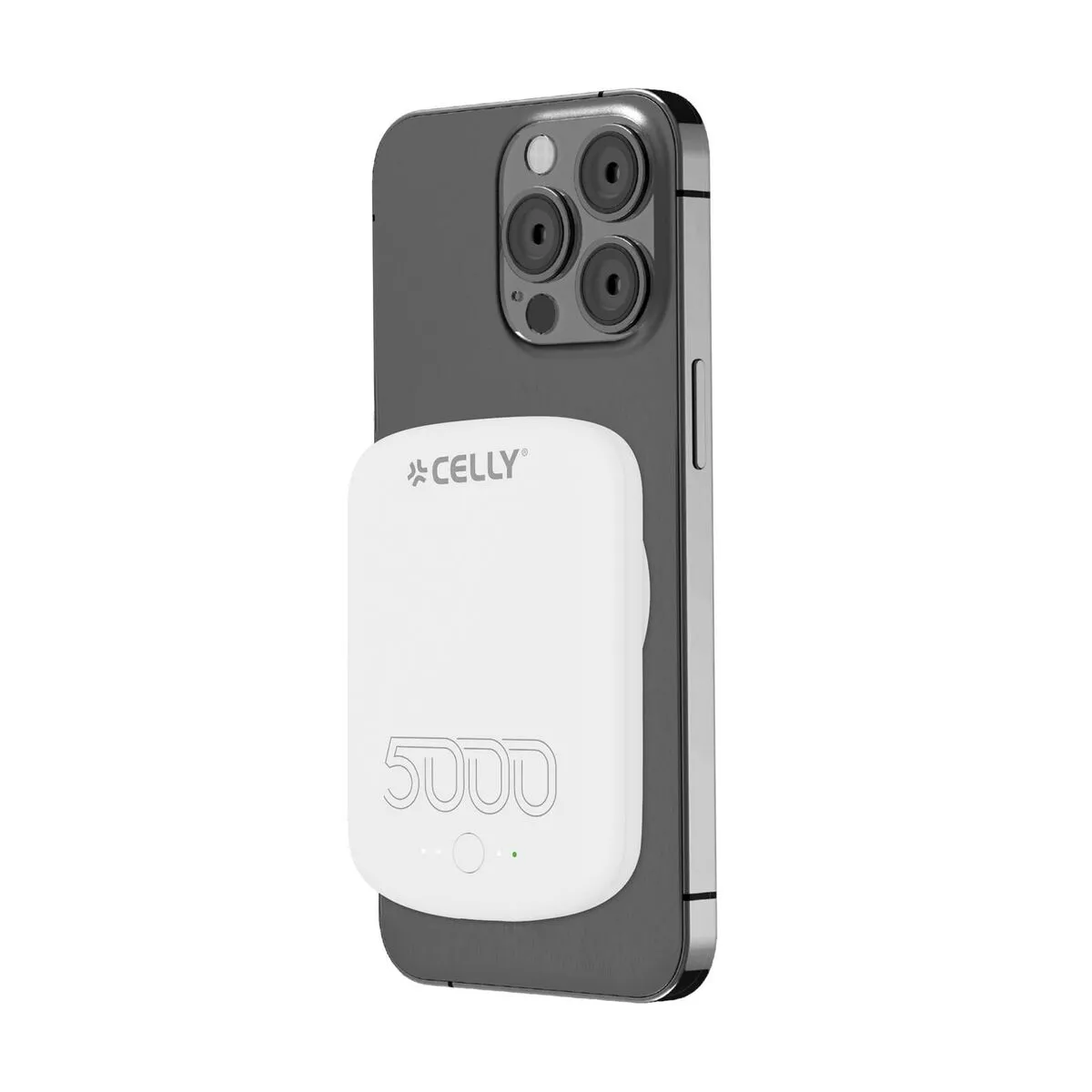Celly Blanc Batterie Externe - 5000 Mah