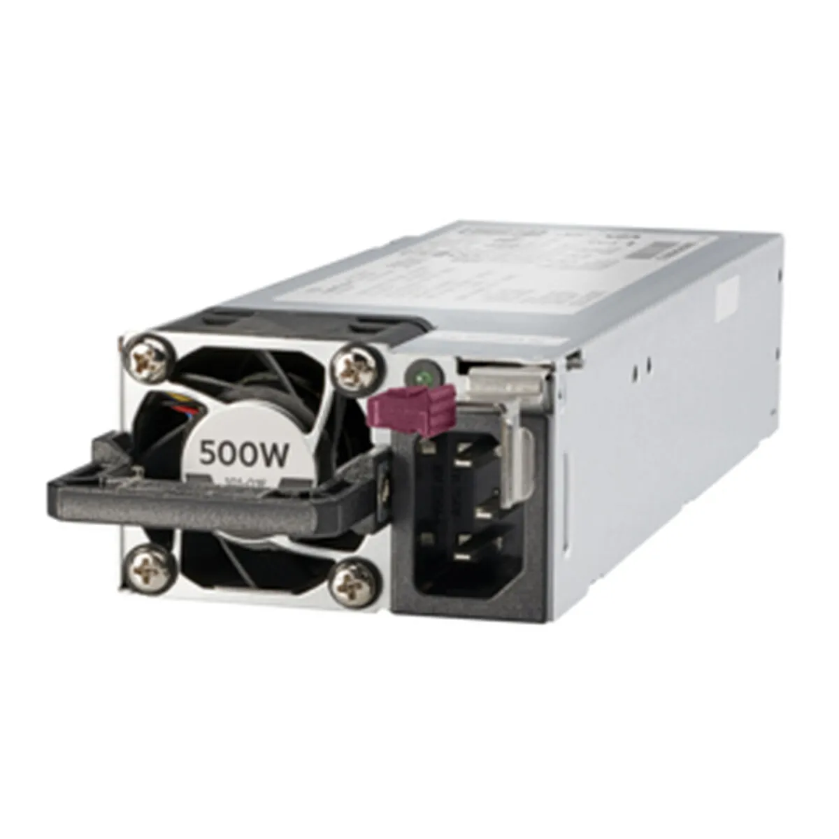 HPE - Alimentation - branchement à chaud / redondante (module enfichable) - Flex Slot - 80 PLUS Platinum - CA 100-240 V - 500 Watt - 563 VA