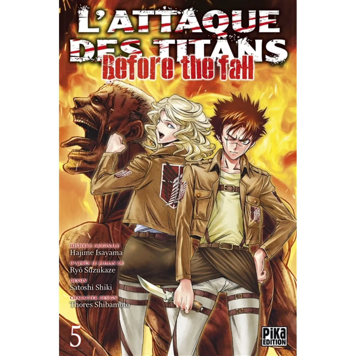 L'attaque des titans : before the fall. Vol. 5