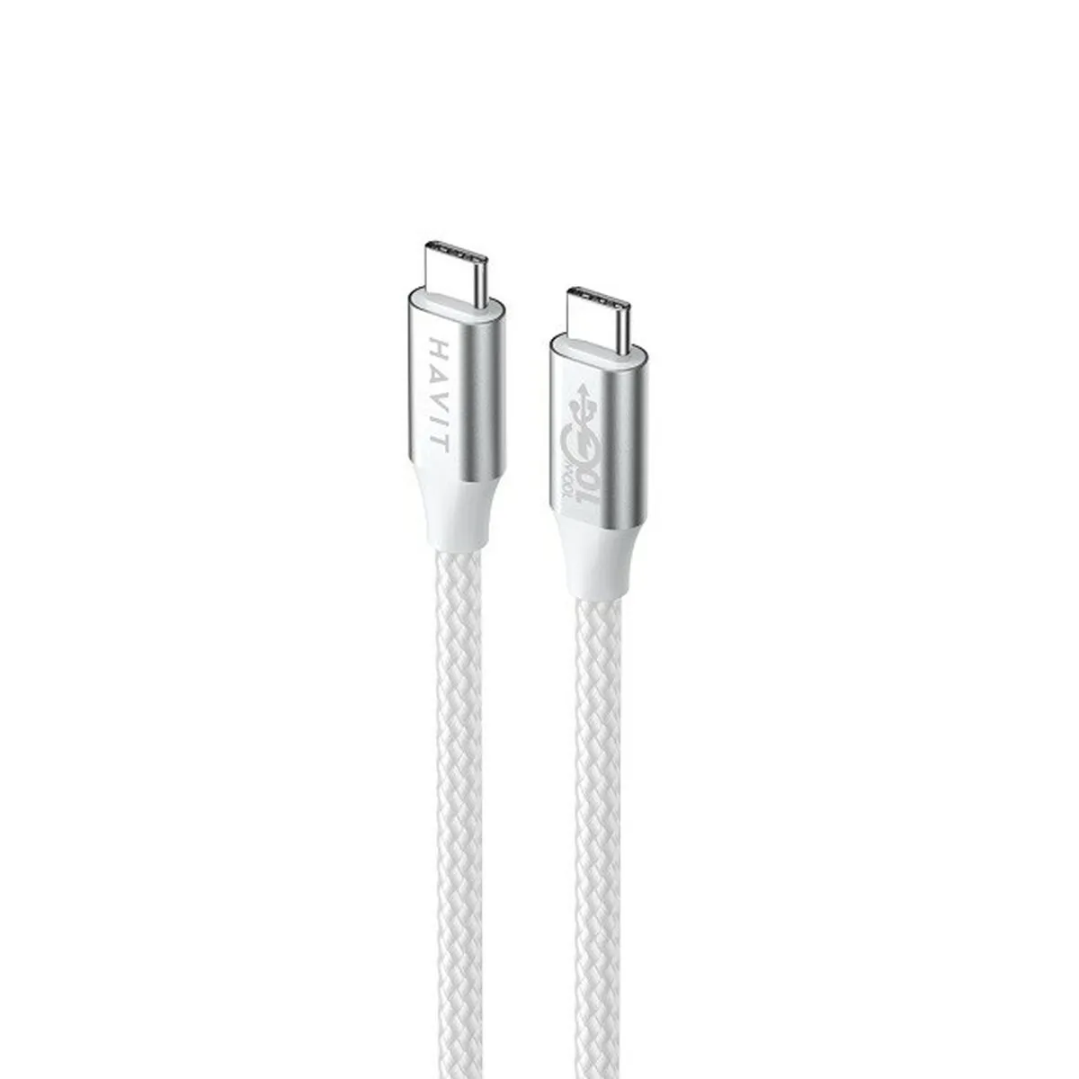 Havit Blanc/Gris Câble Usb-C Vers Usb-C - 1 M - Et