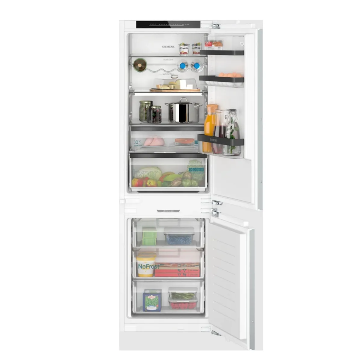 Réfrigérateur combiné intégrable à pantographe KI86NSDB0 SIEMENS - vue 1