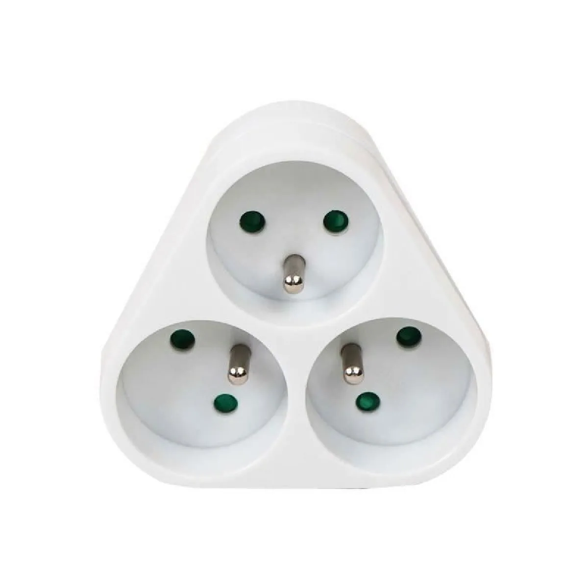 Non Communiqué Blanc Bloc Multiprise 230 V Gao Dg-Zfb01/03A X3 - Image 3
