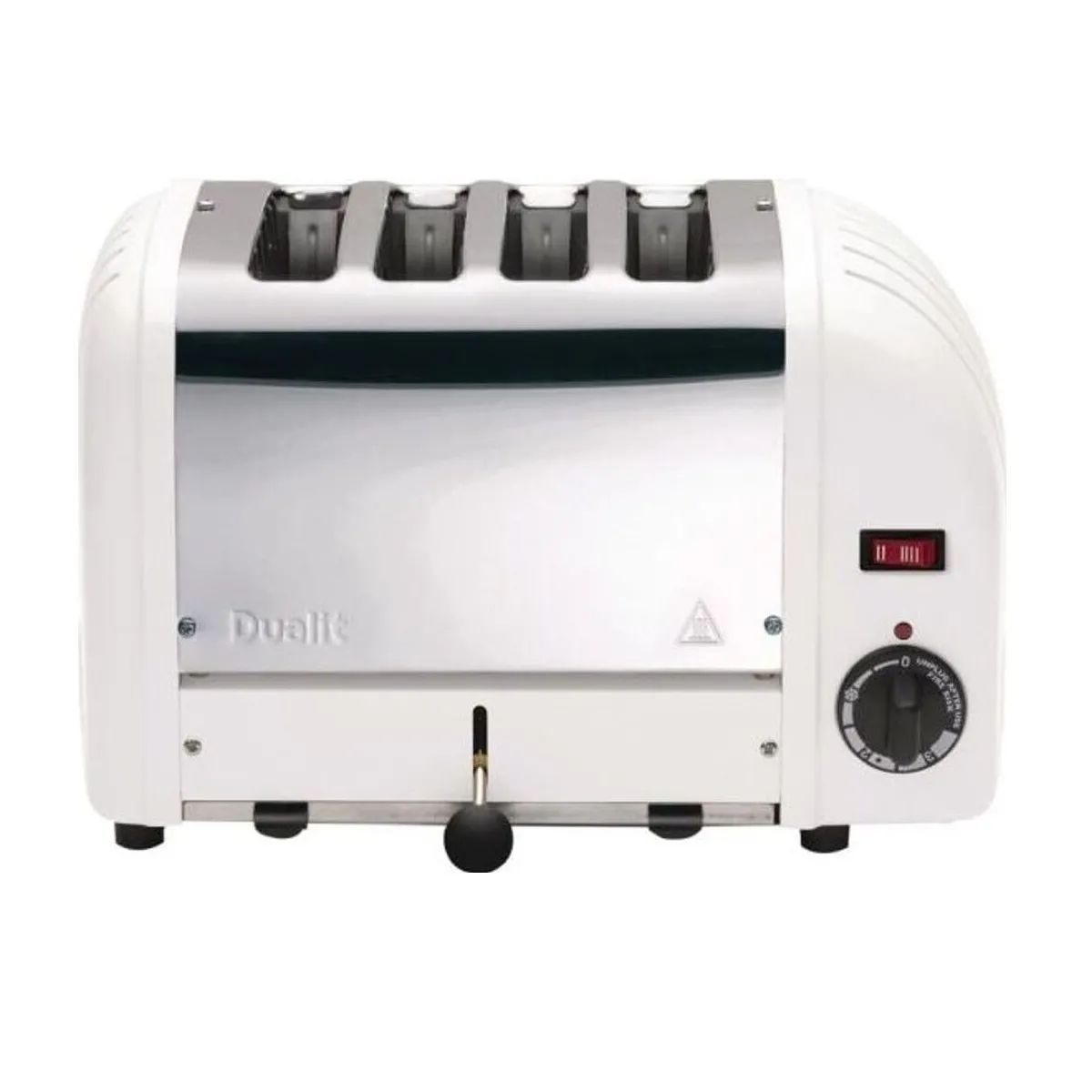DUALIT Grille-pains 4 fentes 2200w blanc classic - 40368 - 
