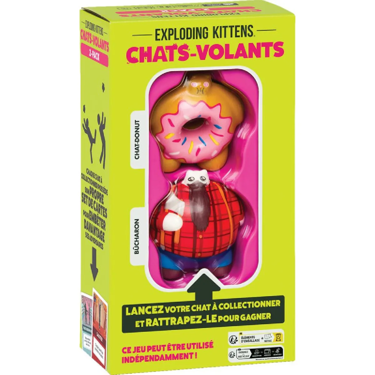 Jeu d ambiance Asmodee Chats volants 2 pack 1