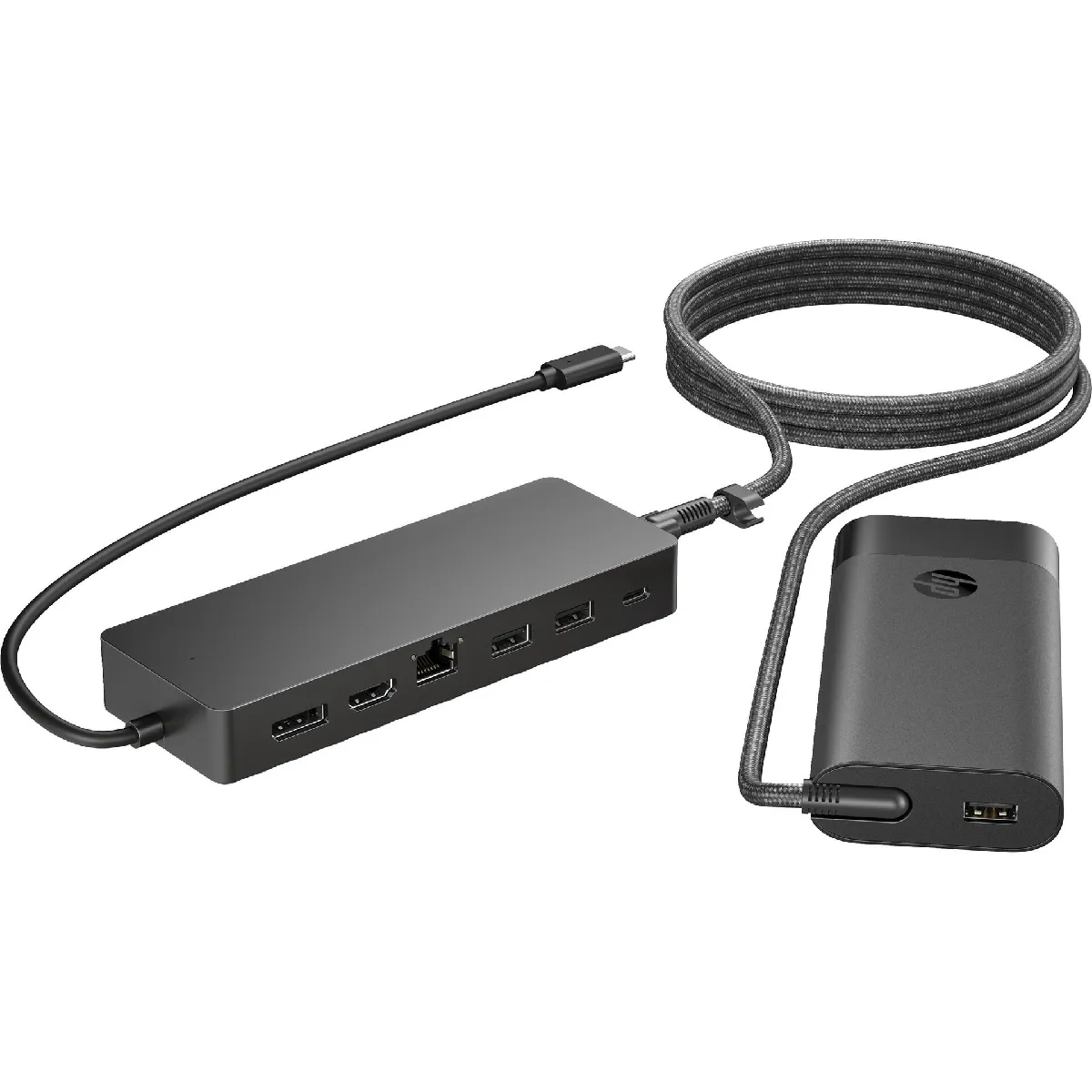 HP Ensemble combiné concentrateur USB C et chargeur pour PC portable Universal Neuf - vue 5