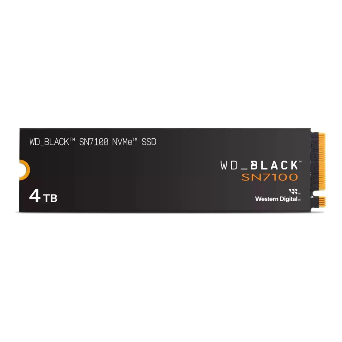 WESTERN DIGITAL WDS400T4X0E SSD Interne SN7100 NVMe 4 To jusqu’à 7 000 Mo/ en lecture - vue 6