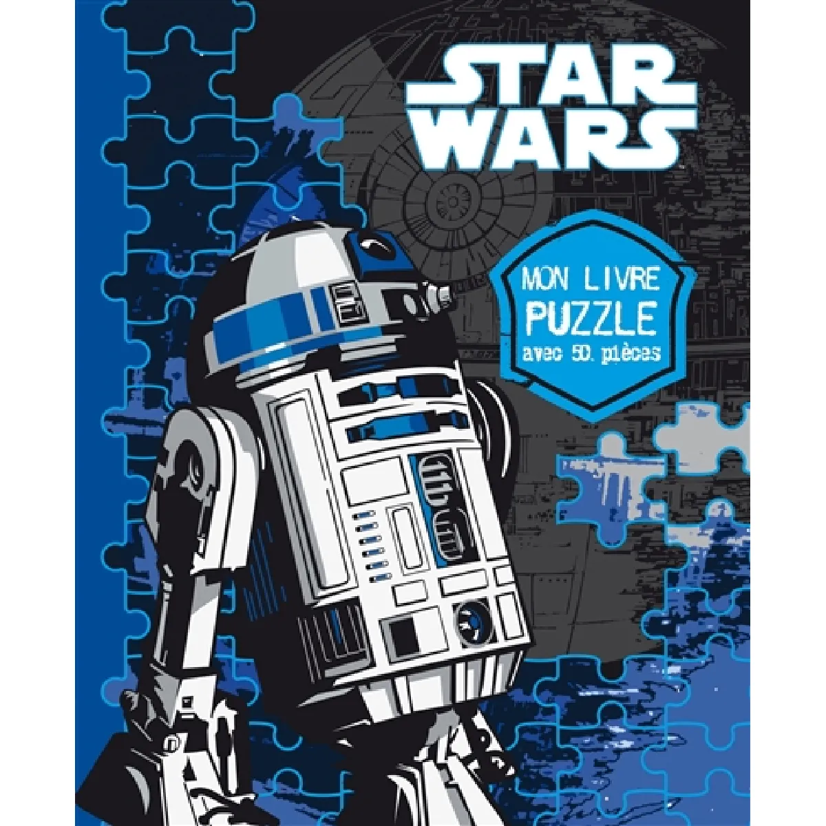 Star Wars : mon livre puzzle avec 50 pièces