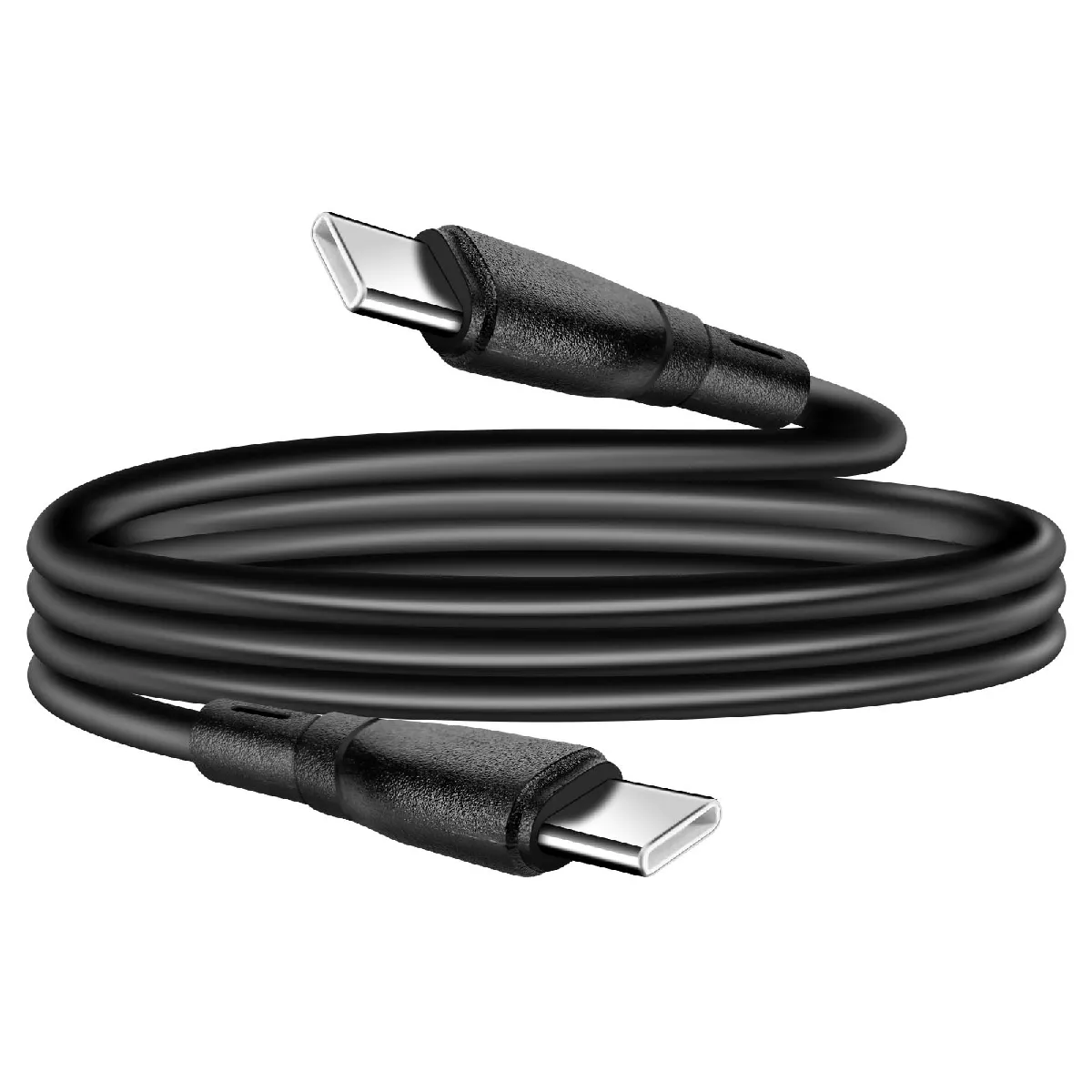Bluestar Noir Blue Star Câble Usb-C / Usb-C Recharge Rapide 60W Et Transfert Données 1M