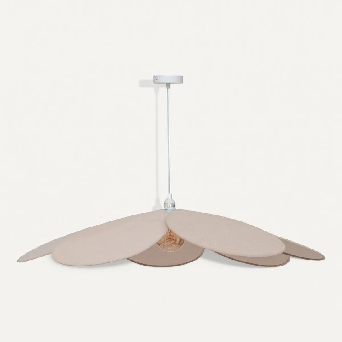 Suspension ptale D. 100 cm NAYA Beige