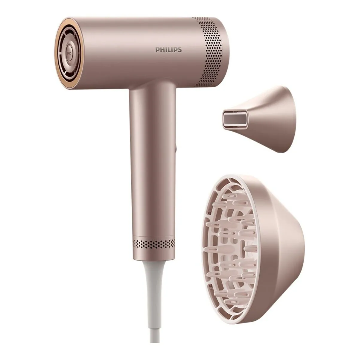 Sèche cheveux PHILIPS Série 8000 ThermoShield Advanced Champagne rosé - vue 8