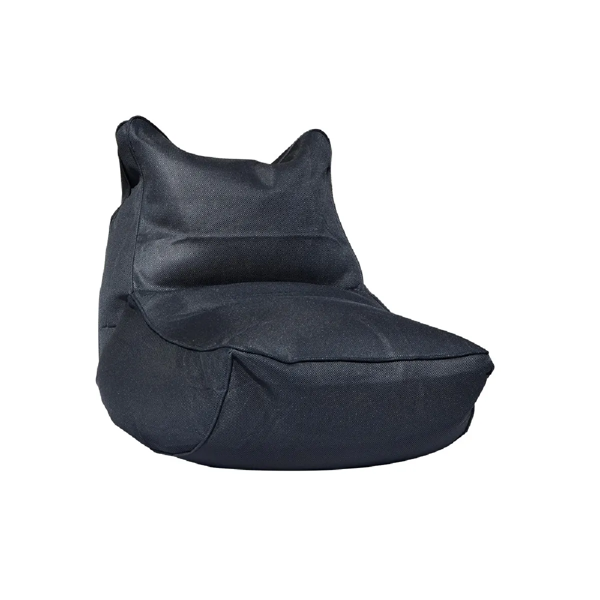 SHELTO Fauteuil Lounge Tissu Mesh3D Anthracite - 90x90x70 cm - Polyester - Extérieur/Intéri SHELTO Fauteuil Lounge Tissu Mesh3D Anthracite - 90x90x70 cm - Polyester - Extérieur/Intéri