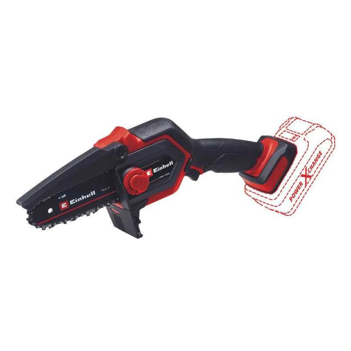 Élagueuse Sans Fil Einhell GE-PS 18/15 Li BL-Solo – Longueur de Coupe 12,5 cm - vue 3
