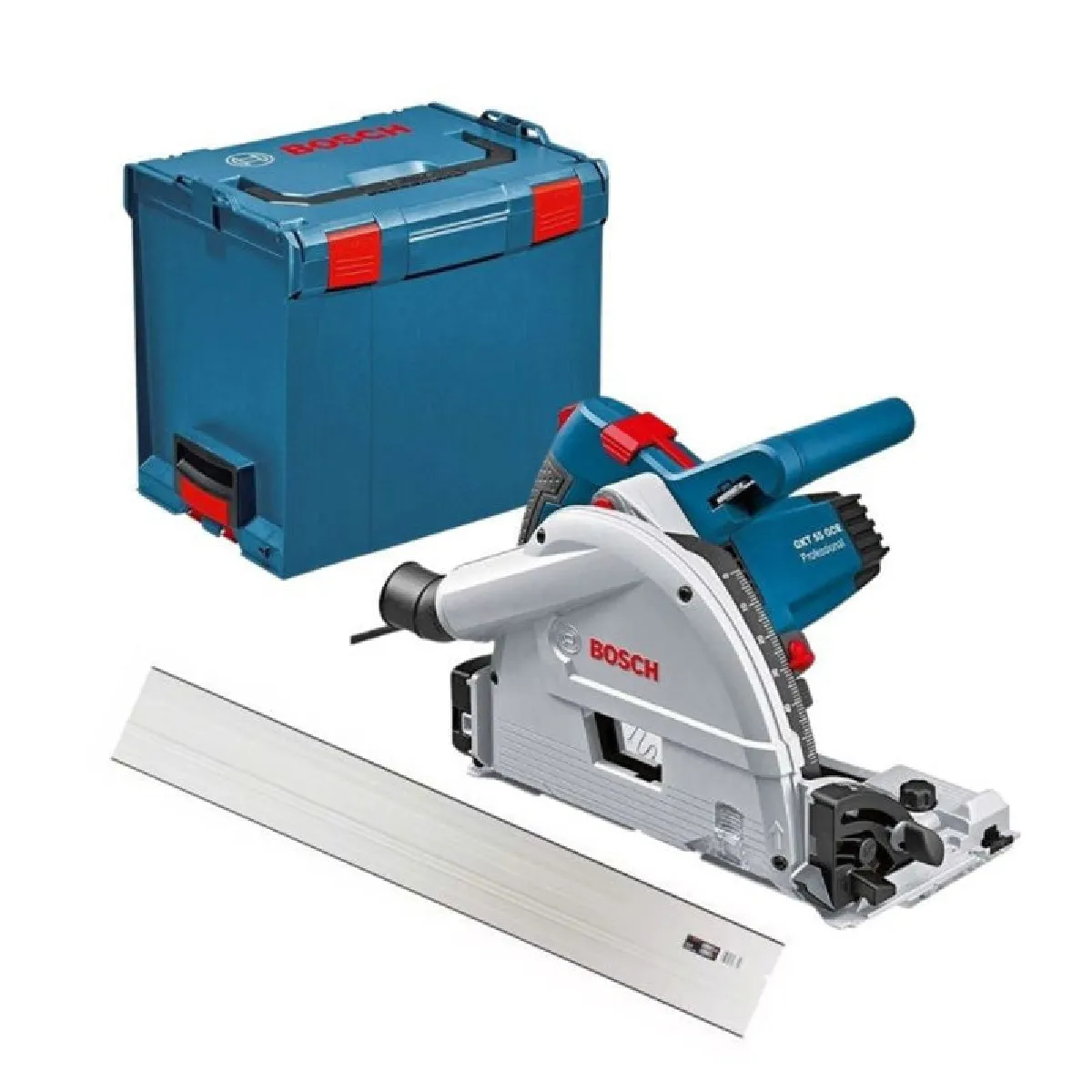 Scie plongeante GKT 55 GCE + Rail 140 cm FSN 1400 JK BOSCH PRO 0615990M9D - vue 9