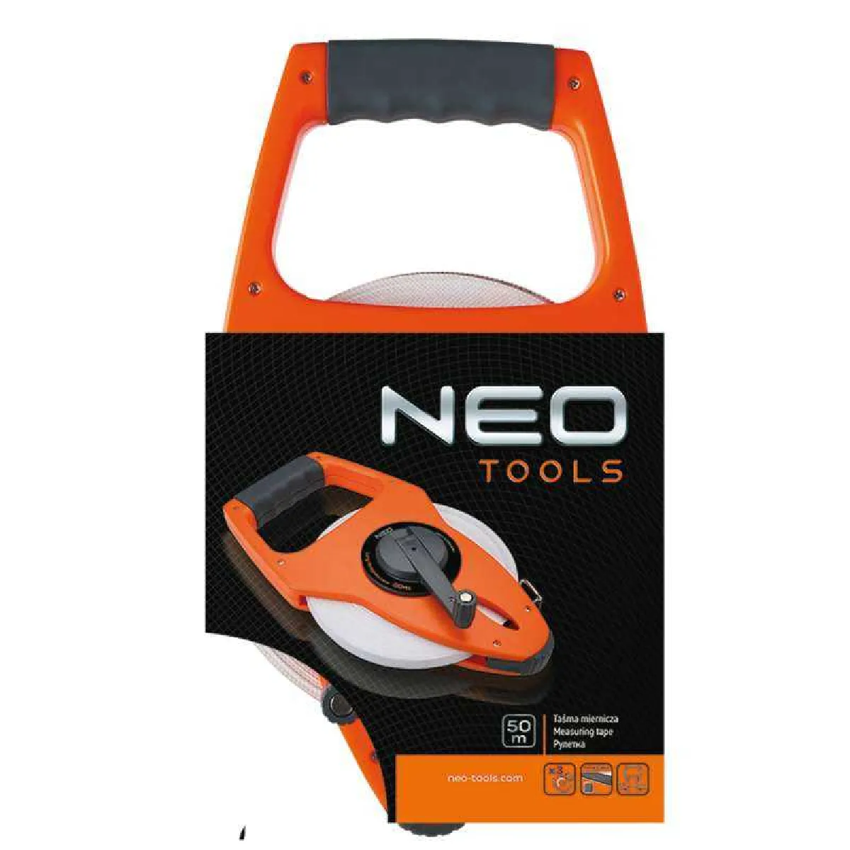 Neo Tools Mètre Ruban En Fibre De Verre - 50 M