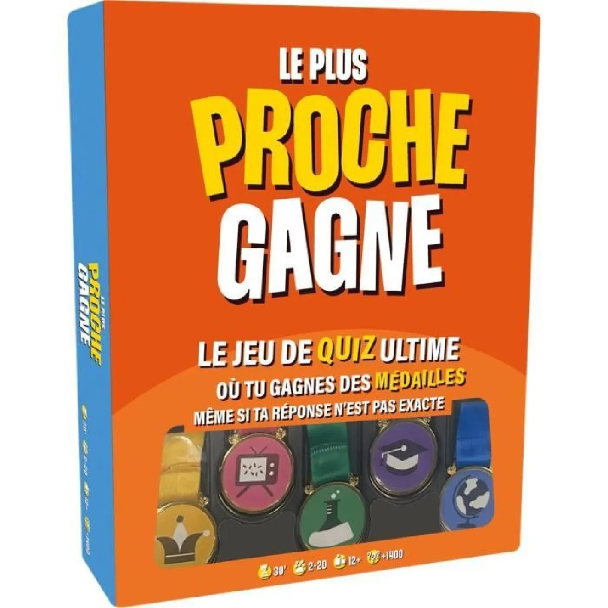 Jeu D'ambiance Asmodee Le Plus Proche Gagne – 1400 Questions Dans 9 Catégories - vue 7