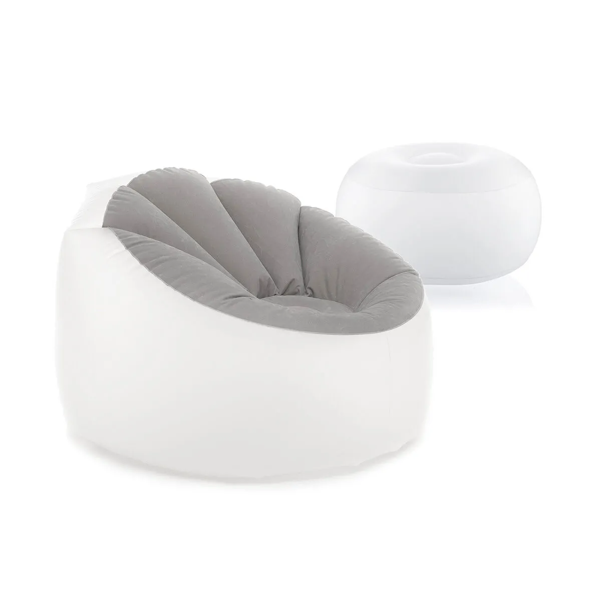 Innovagoods Fauteuil gonflable LED - Gris Innovagoods Fauteuil gonflable LED - Gris
