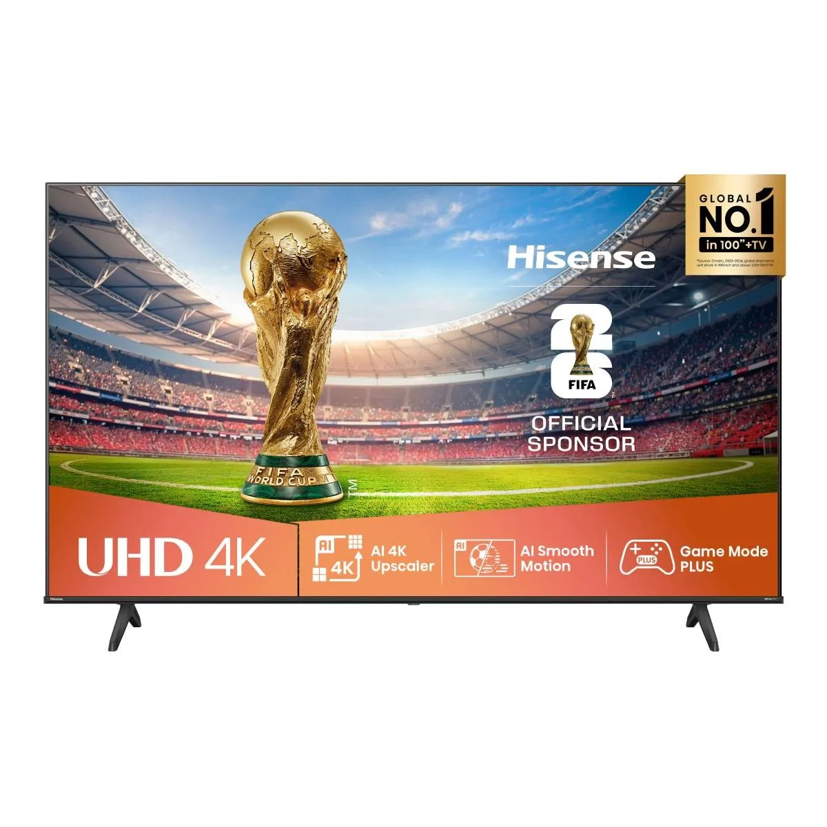 Hisense Smart TV 55" 4K Ultra HD 2025 55A6Q Smart TV VIDAA U8 Dolby Vision HDR 10 Game Mode Plus Alexa Built in VIDAA Voice Tuner DVB T2S2 HEVC 10 Lativu 4K 55'' 2025 LED