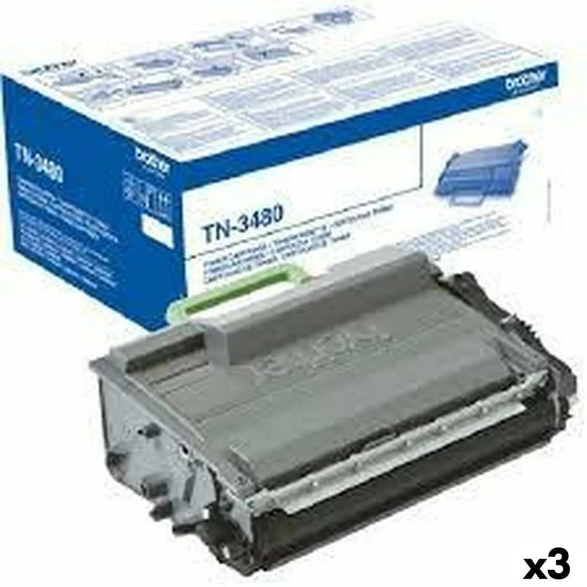 Toner original Brother MFCL5750 MFCL6300DW MFCL6800DW MFCL6900DW 3 Unités