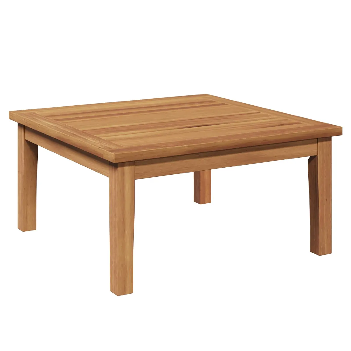 vidaXL Table de jardin bois de teck massif