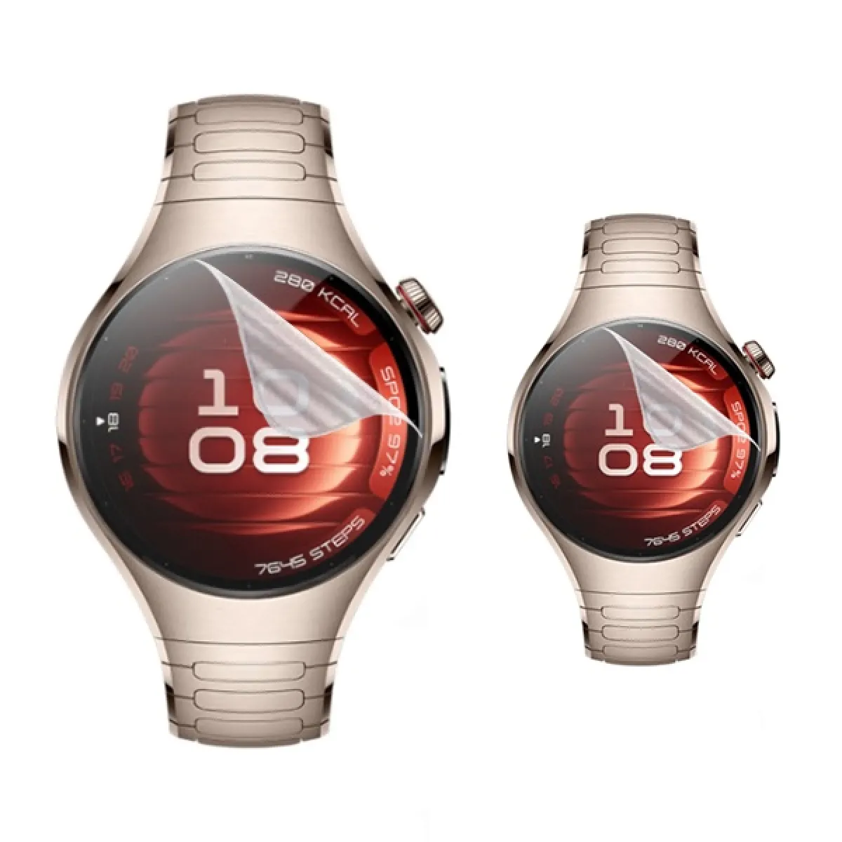 Kit 2x Film Hydrogel PHONECARE Pour Huawei Watch 5 - 46mm - Transparent