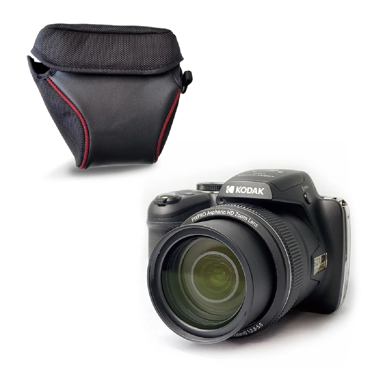 KODAK  Pixpro Astro Zoom AZ528 - Appareil Photo Num&eacute;rique Bridge, Zoom X52, Grand Angle de 24 mm, 16 M&eacute;gapixels CMOS, LCD 3 , Wi-Fi, Rafale 6 i/s, Contr&ocirc;le sans fil - Neuf
