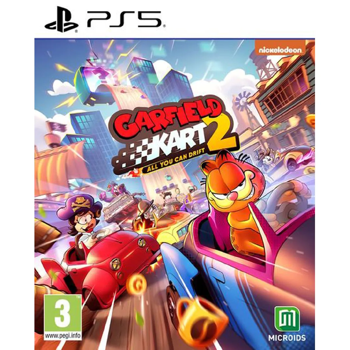 Microids Garfield Kart 2: All You Can Drift - Neuf - Image 4