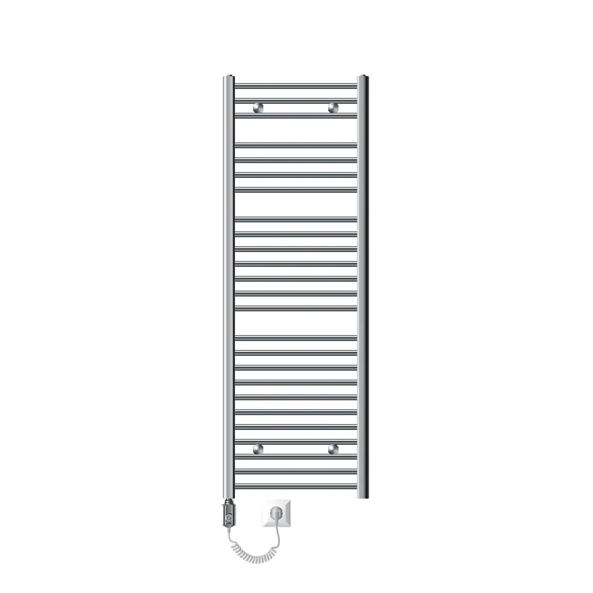 Luxebath Gris/Argent Sèche-Serviette Mixte Sahara 1200W