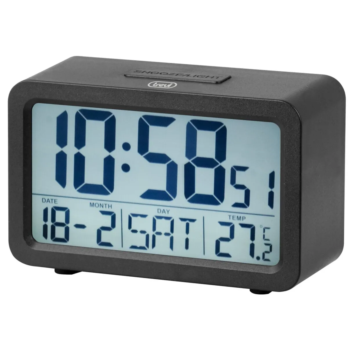 Trevi Noir Horloge Électronique