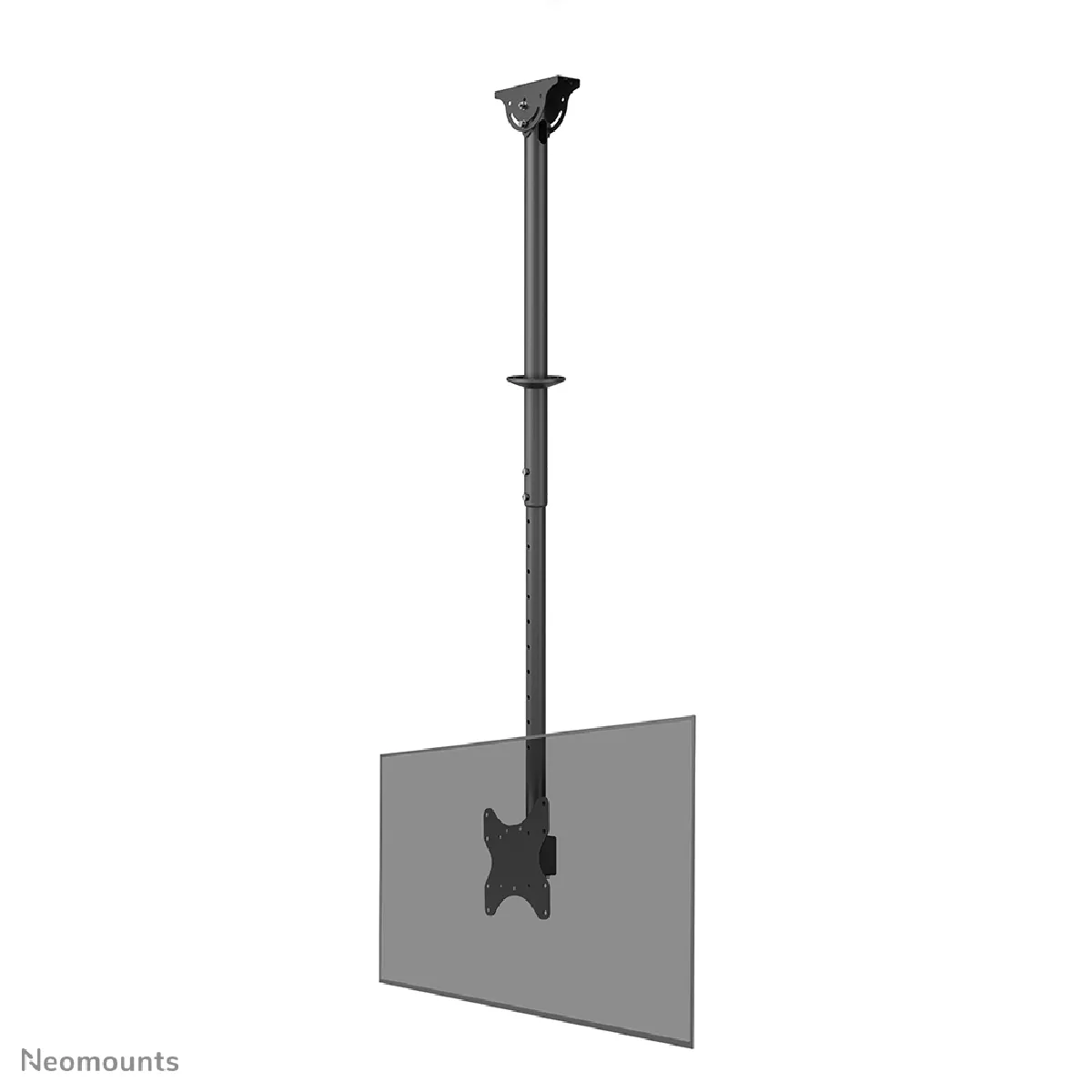 Neomounts Cl35-340Bl12 Support Tv Pour Plafond 58,4 Cm (23) - 106,7 Cm (42) Support De Plafond, Réglable En Hauteur, Mobile, Inclinable - Image 3