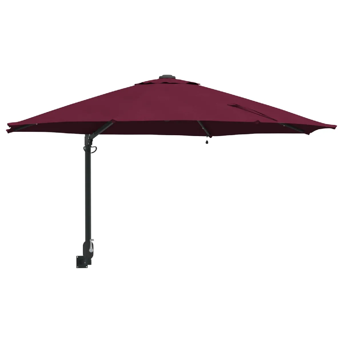 vidaXL Parasol de patio Polyester Grand Inclinable - vue 6