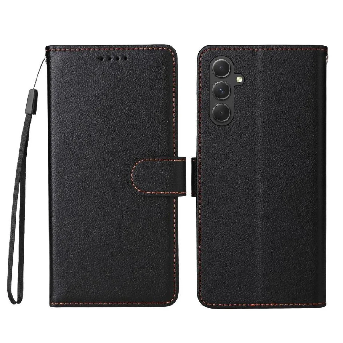 Générique Noir Étui Portefeuille Samsung Galaxy A54 5G