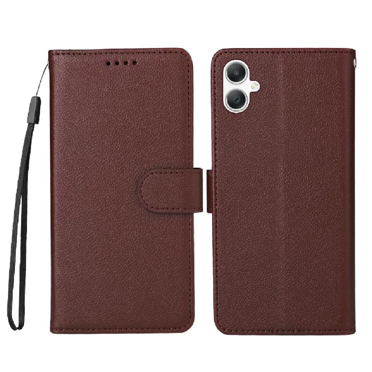 Générique Marron Étui Portefeuille Foxdock Samsung Galaxy A07