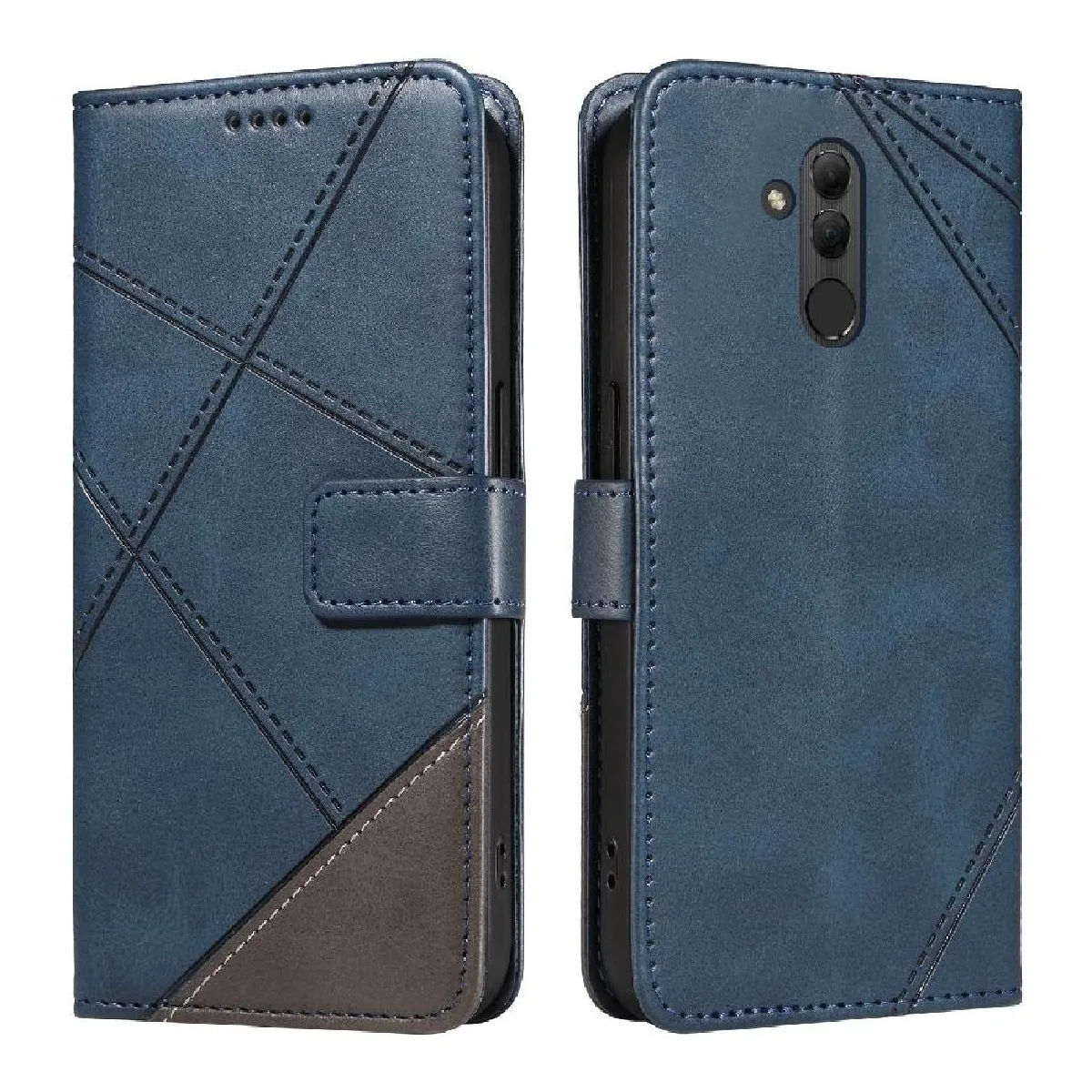 Générique Bleu Étui À Rabat Huawei Mate 20 Lite