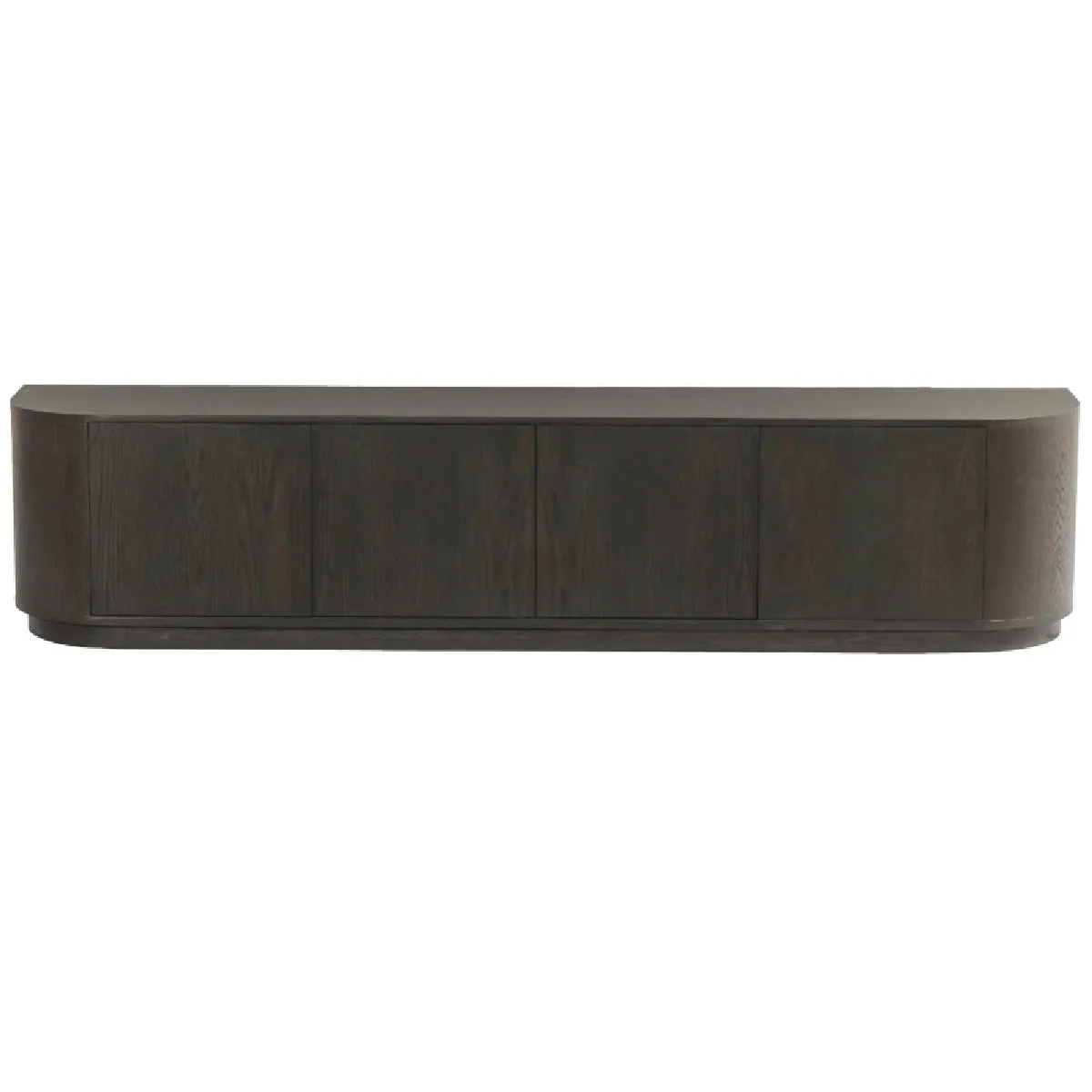 MOLOO TIAGO-Meuble TV 220 cm Ch&ecirc;ne Expresso