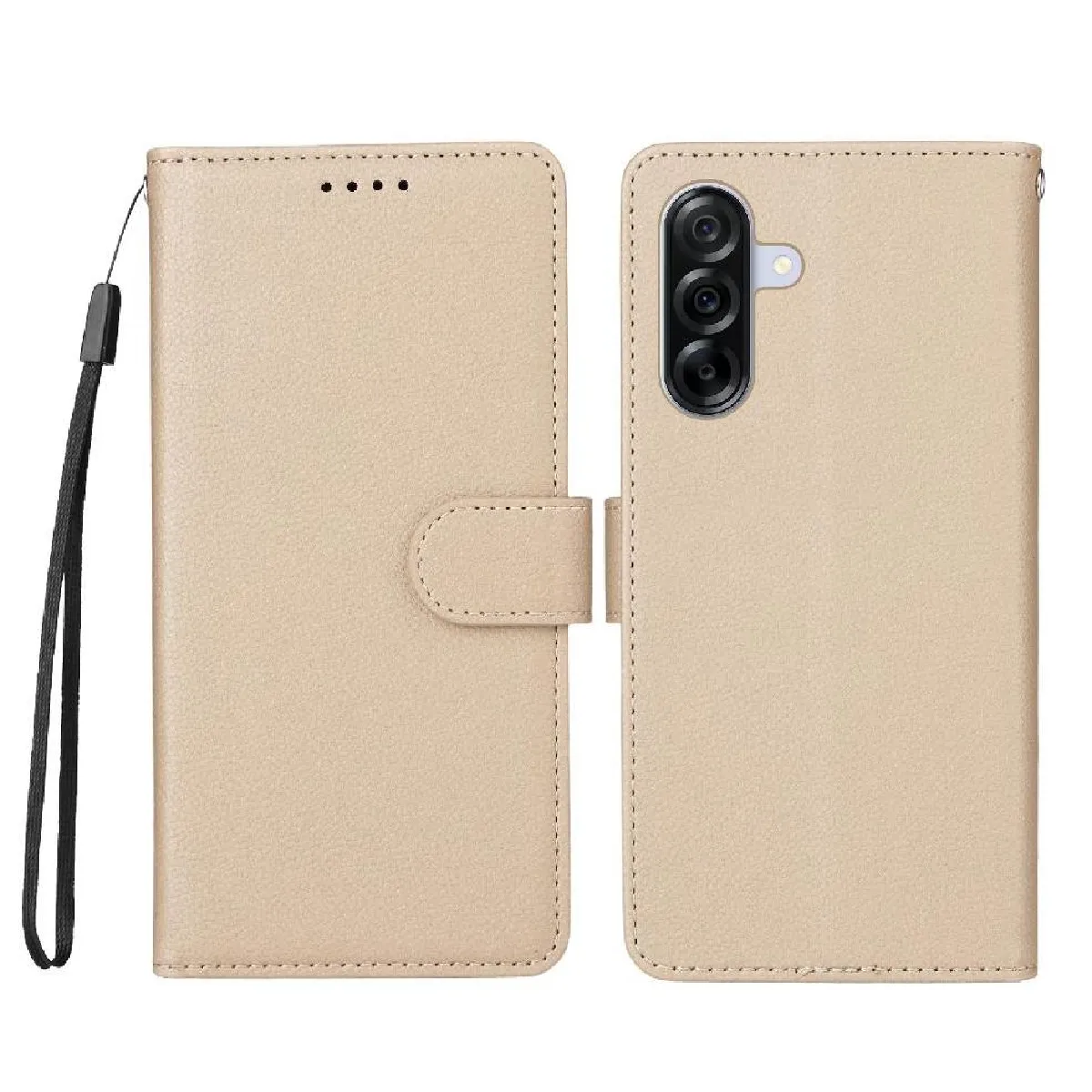 Générique Jaune Étui Portefeuille À Support Voiture Magnétique Pour Samsung Galaxy A36 5G
