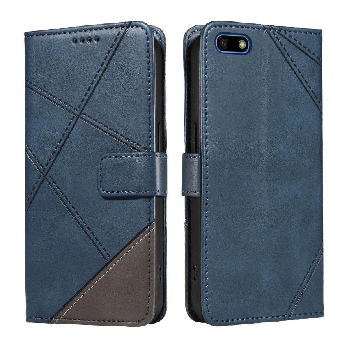 Générique Bleu Étui À Rabat Huawei Honor 7A