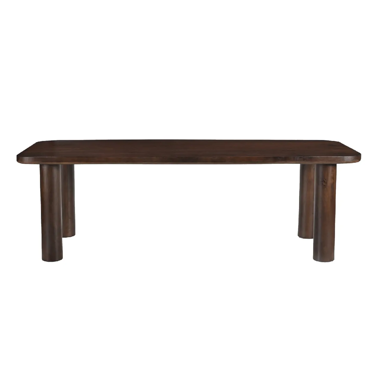 Meilleurs prix pour HUG-Table repas L240 cm en bois massif noyer